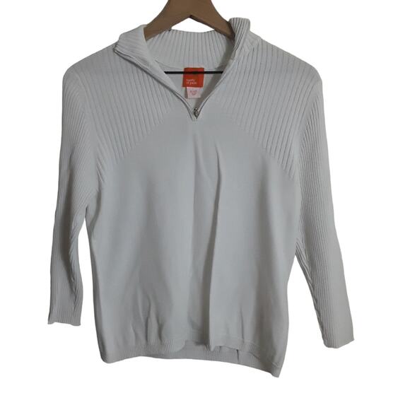 Hearts of Palm Ribbed Pullover - Picture 1 of 6